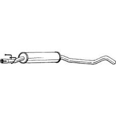 281-541 BOSAL Средний глушитель выхлопных газов