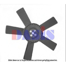 128024N AKS DASIS Крыльчатка вентилятора, охлаждение двигателя