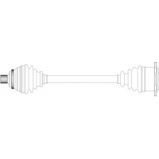 AU3198 General Ricambi Приводной вал