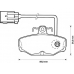 571855B BENDIX Комплект тормозных колодок, дисковый тормоз