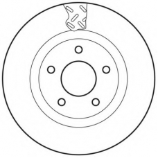 562769BC BENDIX Тормозной диск