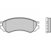 12-0468 E.T.F. Комплект тормозных колодок, дисковый тормоз