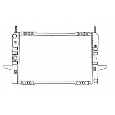 50102 NRF Радиатор, охлаждение двигателя