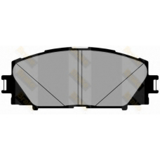 PA1881 BRAKE ENGINEERING Комплект тормозных колодок, дисковый тормоз