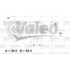 437125 VALEO Генератор