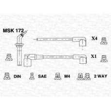 940106331055 MAGNETI MARELLI Ккомплект проводов зажигания