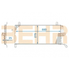 7401545 BEHR Condenser