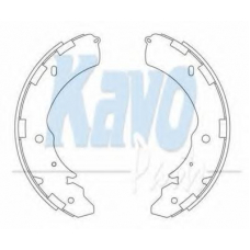 BS-6418 KAVO PARTS Комплект тормозных колодок