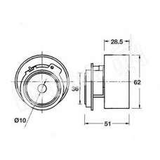 ITB-6313 IPS Parts Устройство для натяжения ремня, ремень грм