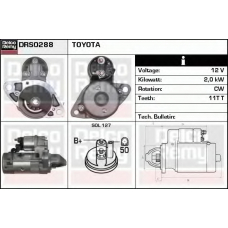 DRS0288 DELCO REMY Стартер