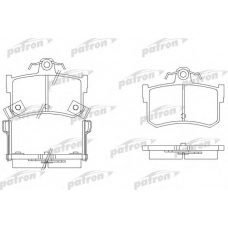 PBP917 PATRON Комплект тормозных колодок, дисковый тормоз