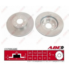 C37006ABE ABE Тормозной диск