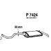 P7424 FENNO Глушитель выхлопных газов конечный