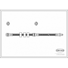 19033509 CORTECO Тормозной шланг