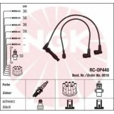 0818 NGK Комплект проводов зажигания