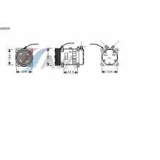 UVK034 AVA Компрессор, кондиционер
