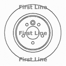 FBD1215 FIRST LINE Тормозной диск