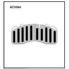 ACV044 Allied Nippon Тормозные колодки