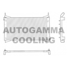 103193 AUTOGAMMA Конденсатор, кондиционер