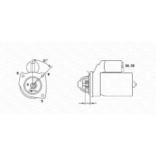 943221630010 MAGNETI MARELLI Стартер