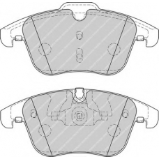 FSL4107 FERODO Комплект тормозных колодок, дисковый тормоз