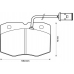 571416B BENDIX Комплект тормозных колодок, дисковый тормоз