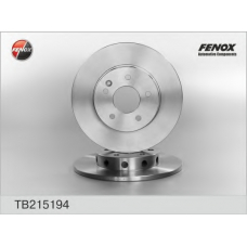 TB215194 FENOX Тормозной диск