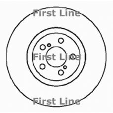FBD533 FIRST LINE Тормозной диск
