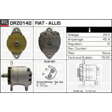 DRZ0142 DELCO REMY Генератор