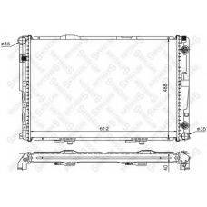 10-25903-SX STELLOX Радиатор, охлаждение двигателя