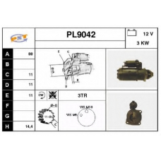 PL9042 SNRA Стартер