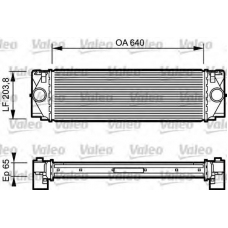 817994 VALEO Интеркулер