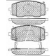 10802 BSF Комплект тормозных колодок, дисковый тормоз