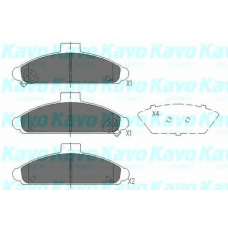 KBP-3011 KAVO PARTS Комплект тормозных колодок, дисковый тормоз