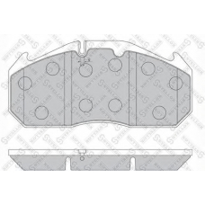 85-01405-SX STELLOX Комплект тормозных колодок, дисковый тормоз