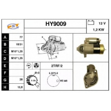 HY9009 SNRA Стартер