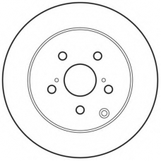 562684BC BENDIX Тормозной диск