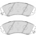 FDB4113 FERODO Комплект тормозных колодок, дисковый тормоз