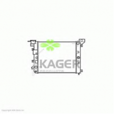 31-0225 KAGER Радиатор, охлаждение двигателя