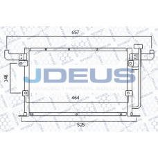 705M21 JDEUS Конденсатор, кондиционер