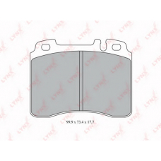 BD-5305 LYNX Комплект тормозных колодок, дисковый тормоз