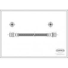 19032997 CORTECO Тормозной шланг