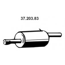 37.203.83 EBERSPACHER Глушитель выхлопных газов конечный