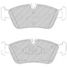 FDB1751 FERODO Комплект тормозных колодок, дисковый тормоз