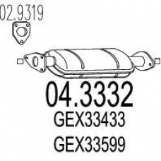 04.3332 MTS Катализатор