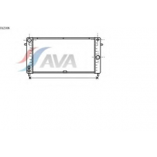 OL2106 AVA Радиатор, охлаждение двигателя