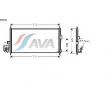 DN5201 AVA Конденсатор, кондиционер