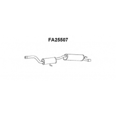 FA25507 VENEPORTE Глушитель выхлопных газов конечный