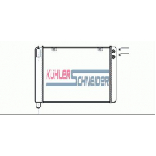 3503901 KUHLER SCHNEIDER Радиатор, охлаждение двигател