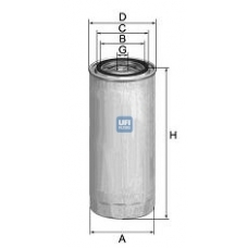 24.305.00 UFI Топливный фильтр